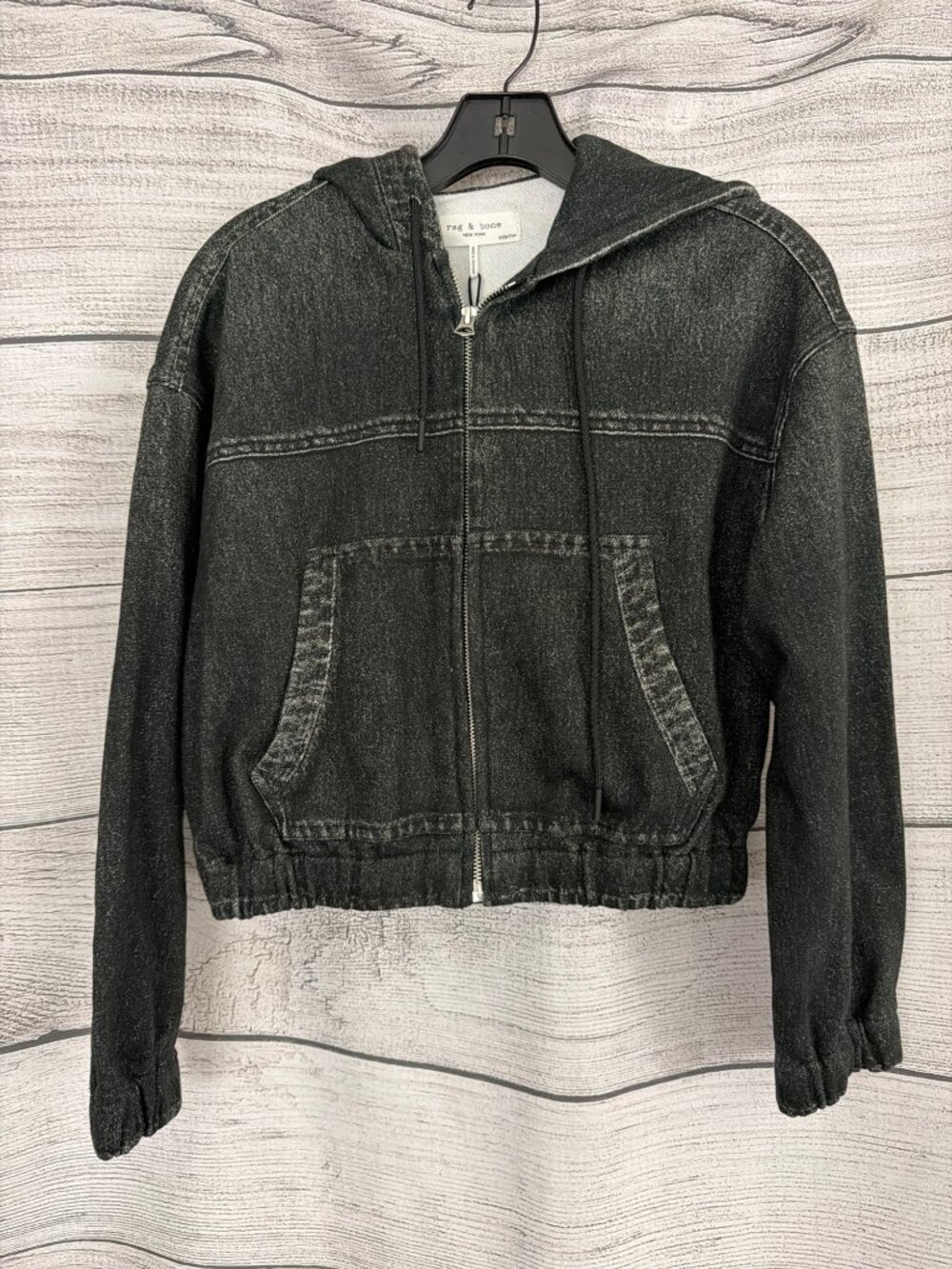 NWT Rag & Bone Miramar Terry Davina Hoodie Size XXS